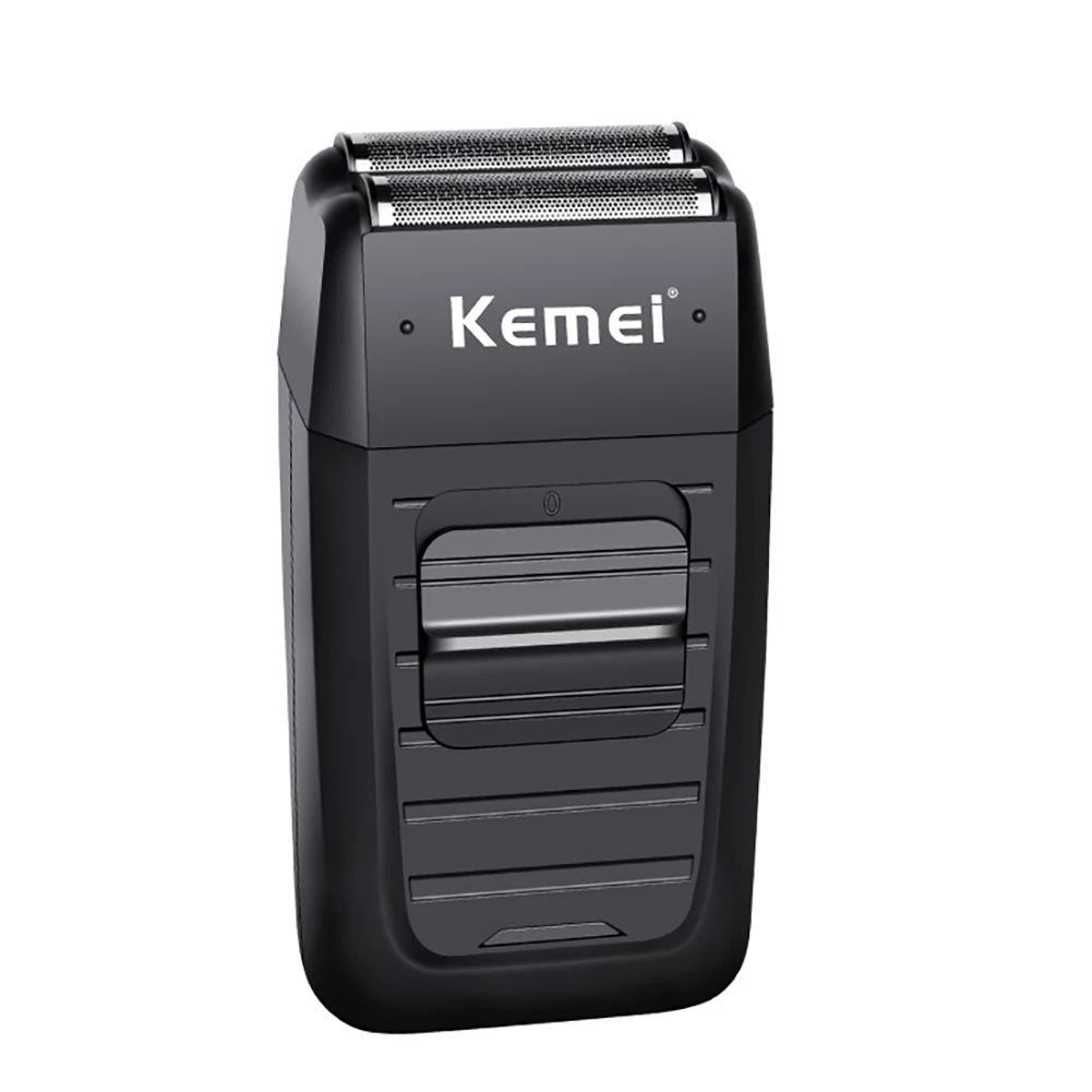 Kemei KM-1102 перезаряжаемая мужская электробритва с двойным лезвием поршневой триммер