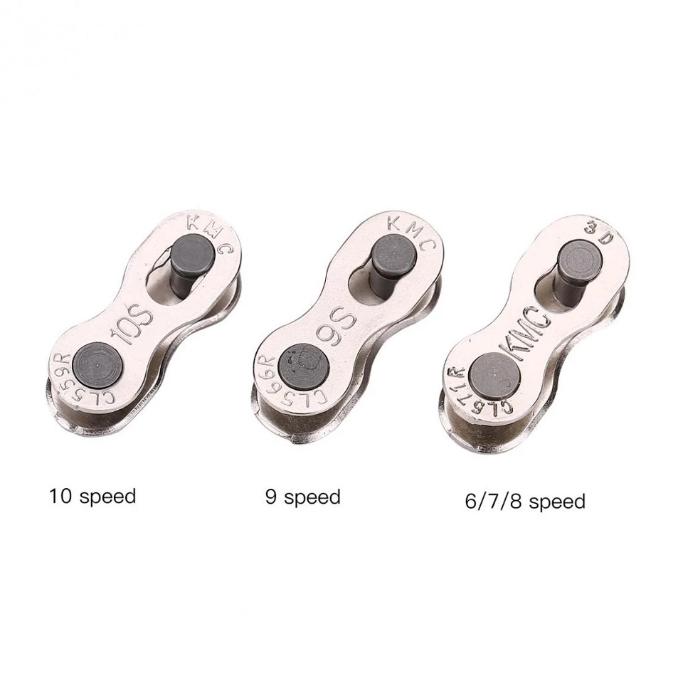 3 Pair Cycling Bike Bicycle 6-7-8/9/10 Speed Quick Master Chain Link Connector ！