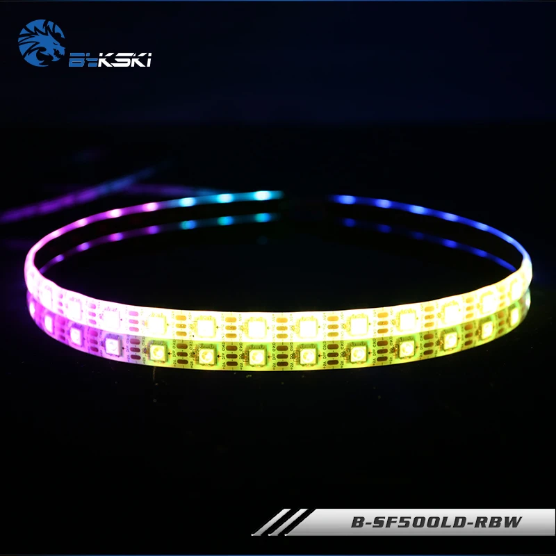 Bykski B-SF500LD-RBW/B-SF1000LD-RBW, RBW RGB световые полосы, светодиодный 5V полосы, с клейкой лентой 3M, чехол для освещения