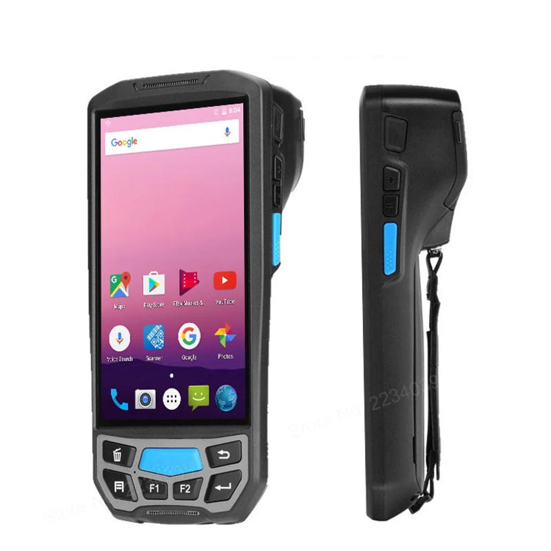  4G Android7.0 rugged nfc rfid reader 2d barcode scanner all in one handheld smartphone rugged andro
