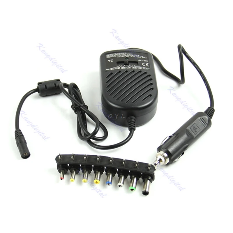 Best DC 80W Car Auto Universal Charger Power Supply Adapter Set For