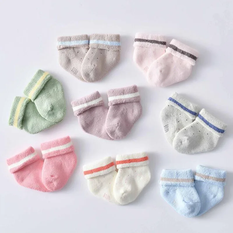 

New winter thick warm baby toddler floor foot socks