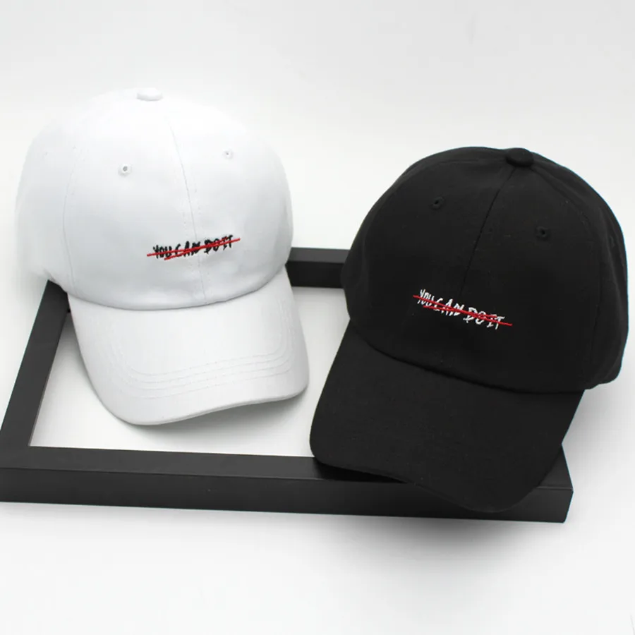 

Hami Otwo Wholesale Embroidery Cotton Baseball Cap casual you can do it Snapback Hat Hip Hop Cap hats for Men Women Sport cap