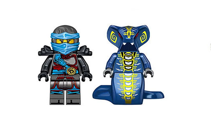 Ninjagoe Blocks 24 in 1 Ghost Evil Ninja Pythor Chop'rai Mezmo Serpentine Army Model Toys Gifts Building Blocks Kids Children