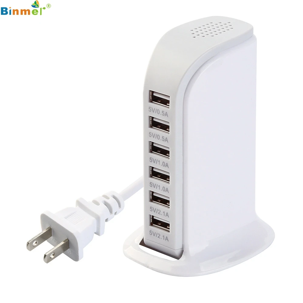Зарядное устройство VOBERRY US standard usb хаб 30 Вт с 5 портовым портом быстрая скорость
