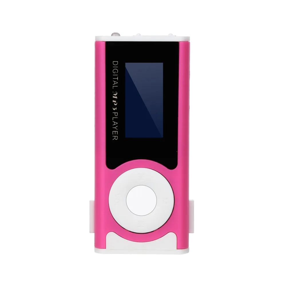 HIPERDEAL USB мини MP3 плеер ЖК-экран Поддержка 32 ГБ Micro SD TF карта Мода и портативный Soild Цвет MP3 плеер Ja16