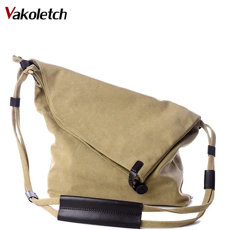 Female Canvas Vintage Shoulder Bag Ladies Crossbody Bags for Small Bucket Designer Handbags New ...