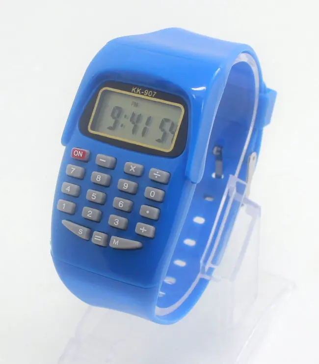 Дети часы обувь для мальчиков девочек Multi-function часы детский калькулятор цифровые часы повседневное силиконовые спортивные часы Montre Enfant