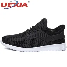 

UEXIA Light Breathable Shoes Man Women Sports Stretch Sport Flats Running Shoes For Men Sneaker Outdoors Sports Athletic Jogging