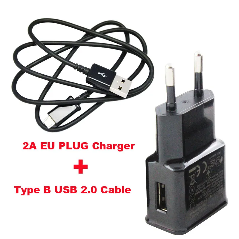 2A EU US Portable Mobile Phone Charger+USB Cable For Motorola Moto G6