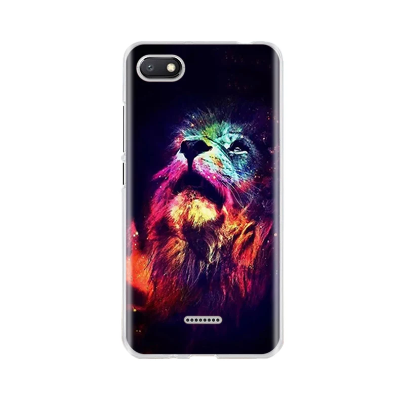 Силиконовый чехол для xiaomi redmi 6a с полной защитой мягкая задняя крышка из ТПУ чехлы