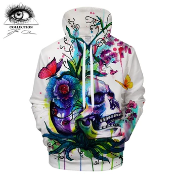

Candid by Pixie cold Art Skull 3D Hoodies Sweatshirts Men Hoodie Unisex Pullover Brand Tracksuits Hoody Drop Ship ZOOTOP BEAR