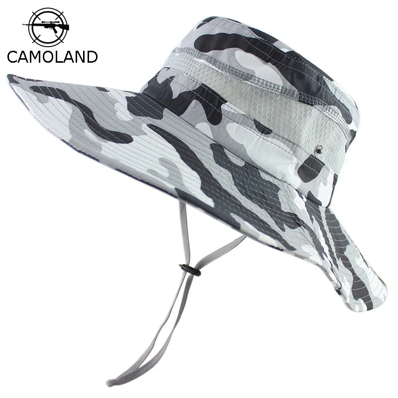 Large Beach Hiking Sun Hat with Neck Cover 