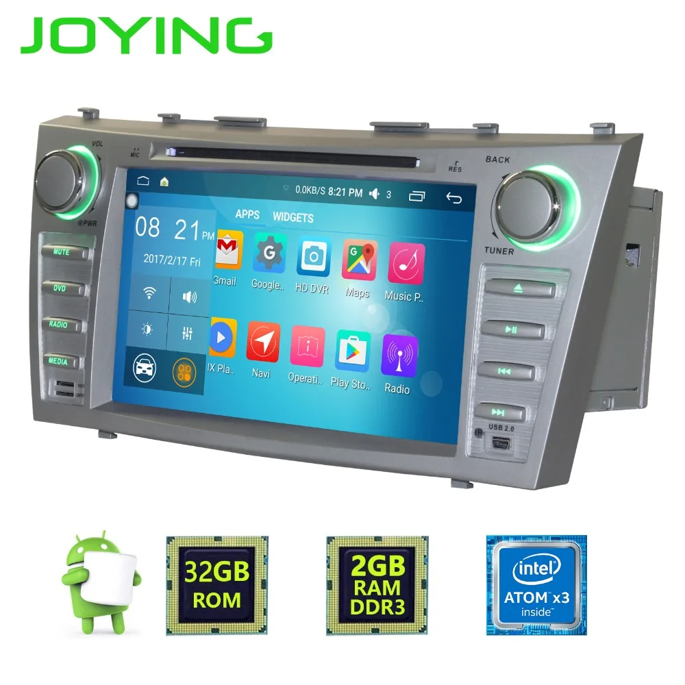 Joying 8 1024 600 Double 2 Din Quad Core Android 6 0 Car font b Radio