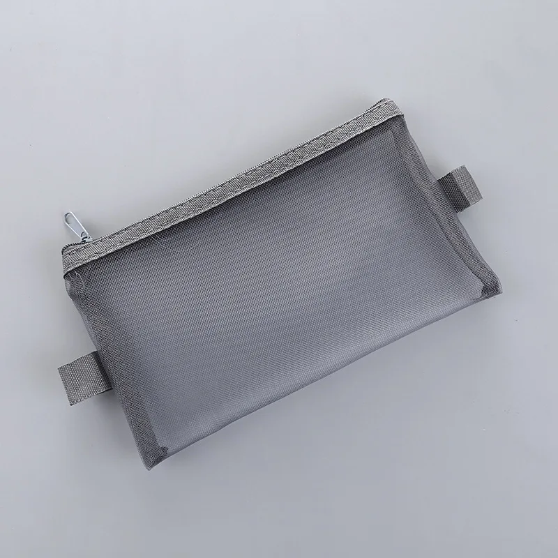 1 шт. прозрачный сетчатый пенал на молнии, пенал для хранения, упаковка ...