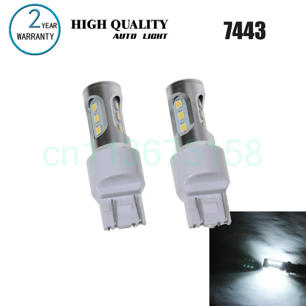 

2x canbus errorfree 7440 7443 LED Bulbs For Front & RearTurn Signal Stop lamp Rear fog lamp Tail lamp Back-up lamp