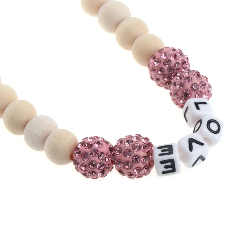 Bling Chupetes cadena para pezones chupetas para bebe Chupetes Clips cadena Soother titular cadena para bebé-b116 Bling Chupetes cadena para pezones chupetas para bebe Chupetes Clips cadena Soother titular cadena para bebé-b116