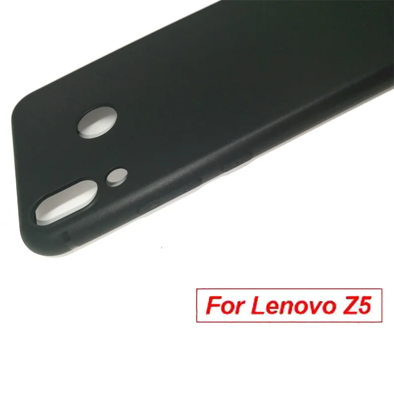 Для lenovo Z5 чехол для Обложка мягкая TPU Коврики сзади Полный защитить телефон L78011