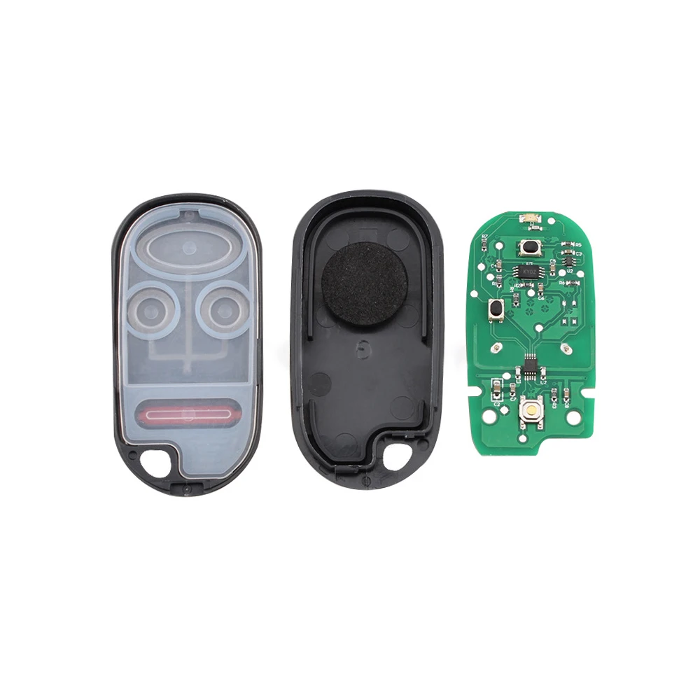 OKEYTECH FOR HONDA 433MHZ 2+1 BUTTON NHVWB1U523 KEYLESS ENTRY SEND KEY RING CAR REMOTE CONTROL KEY FOR HONDA CIVIC 2001-2005