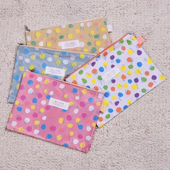 

1pcs 34899 Svetka SVTP-346 Watercolor Wave Oxford Brass Bag A5 File Bag