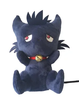 

New Cute Cartoon 35cm Servamp Sleepy Ash Black Cat Plush Soft Animal Stuffed Toy For Baby Kids Birthday Gifts Good Quality