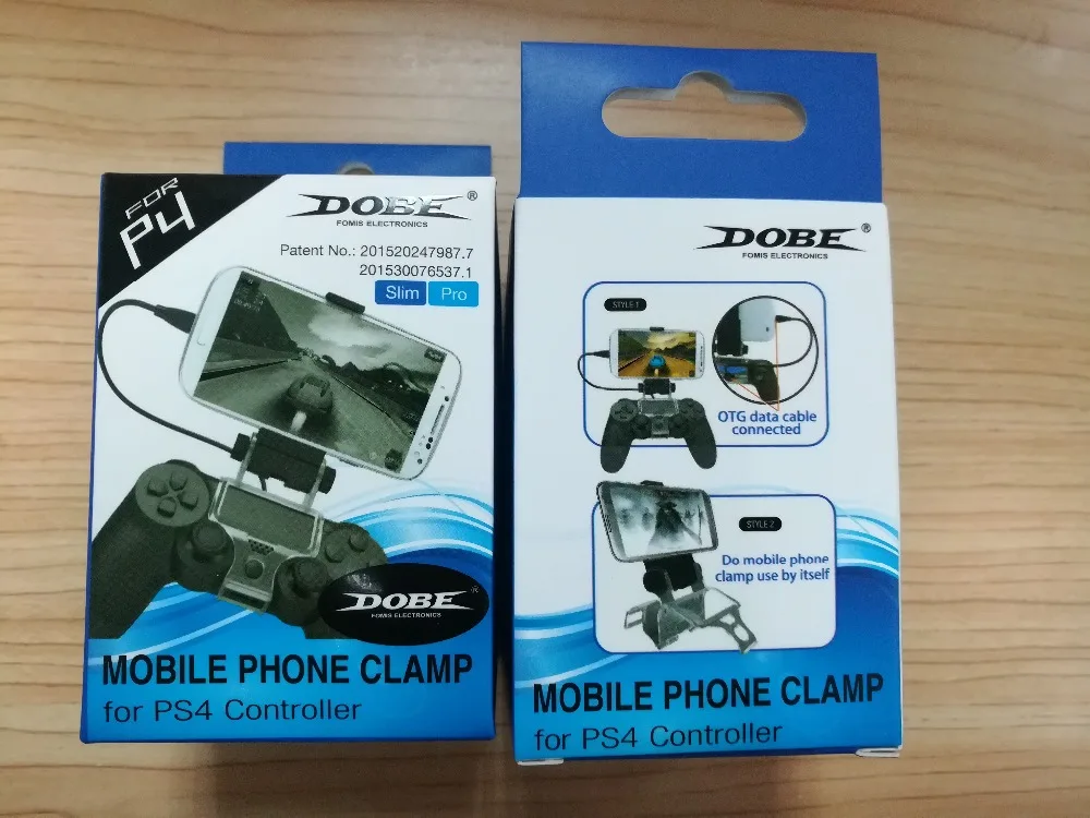

Mobile Phone Smart Clip Clamp Holder with OTG Data Cable For PS4 for PS4 Slim/Pro Dualshock Controller