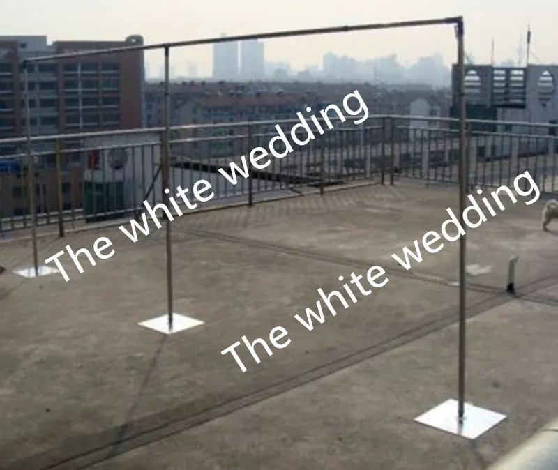 

Easy wholesale pipe stand for backdrop drape with Adjustable Pipe and drape 6m by 3m