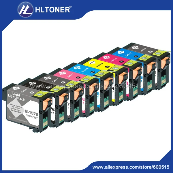 

T1571-T1579 ink cartridge Compatible for EP STYLUS PHOTO R3000 printer 9pcs/lot