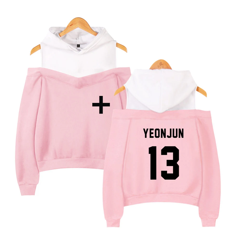 Женская одежда 2019 TXT Толстовка Harajuku Kawaii печать толстовки свитшоты корейская