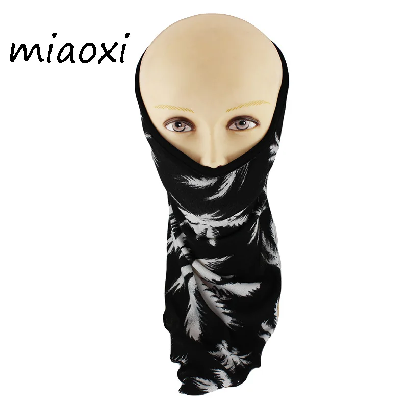 

miaoxi New Spring Autumn Warm Women Mask Scarf Floral Casual Face Mask Riding Mouth Visor Outdoor Lady Polyester Neck Headband