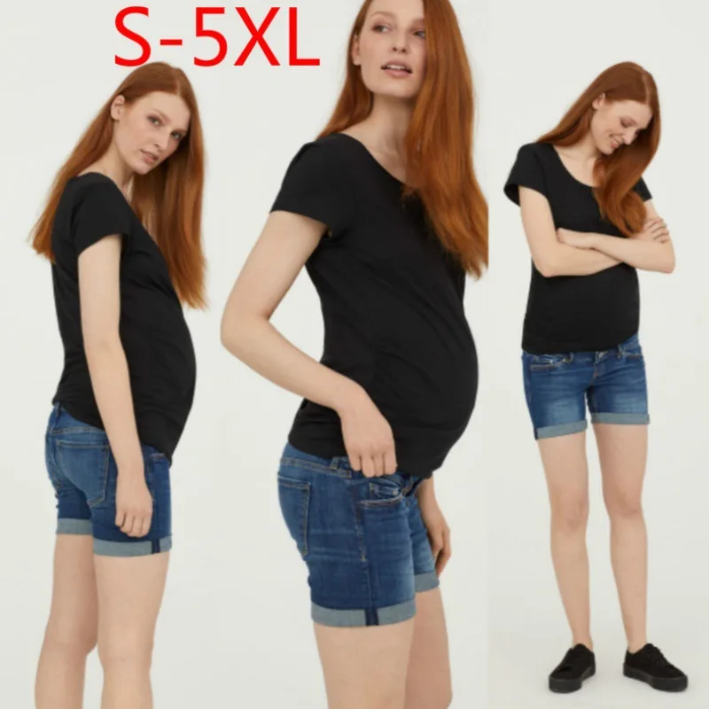 

Summer Autumn Maternity Pants Wear Clothes For Office Women Blue Fashion Skinny Plus Size Pregnancy Trousers Pregnant Clothings
