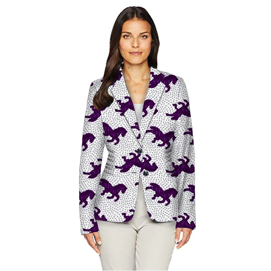 

Fashion african print women blazer elegant african suit jacket dashiki patterns ankara coat wedding wear customized for ladies