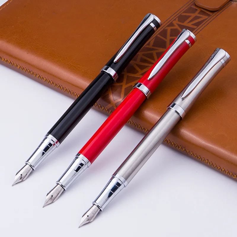 

Business metal Fountain pen hard pen practice pen advertising gift pen office school writing stationery