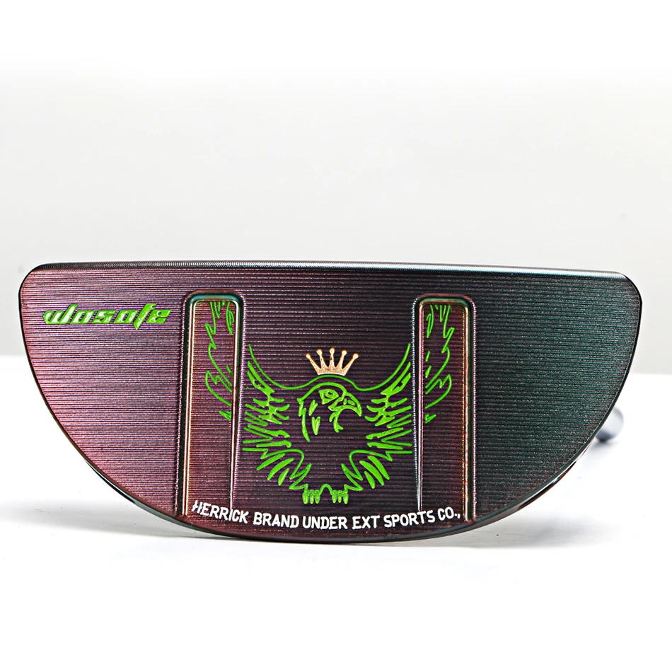 golf clubs putter men's right handed putter steel shaft Circular putter PVD black Chromatic free shipping