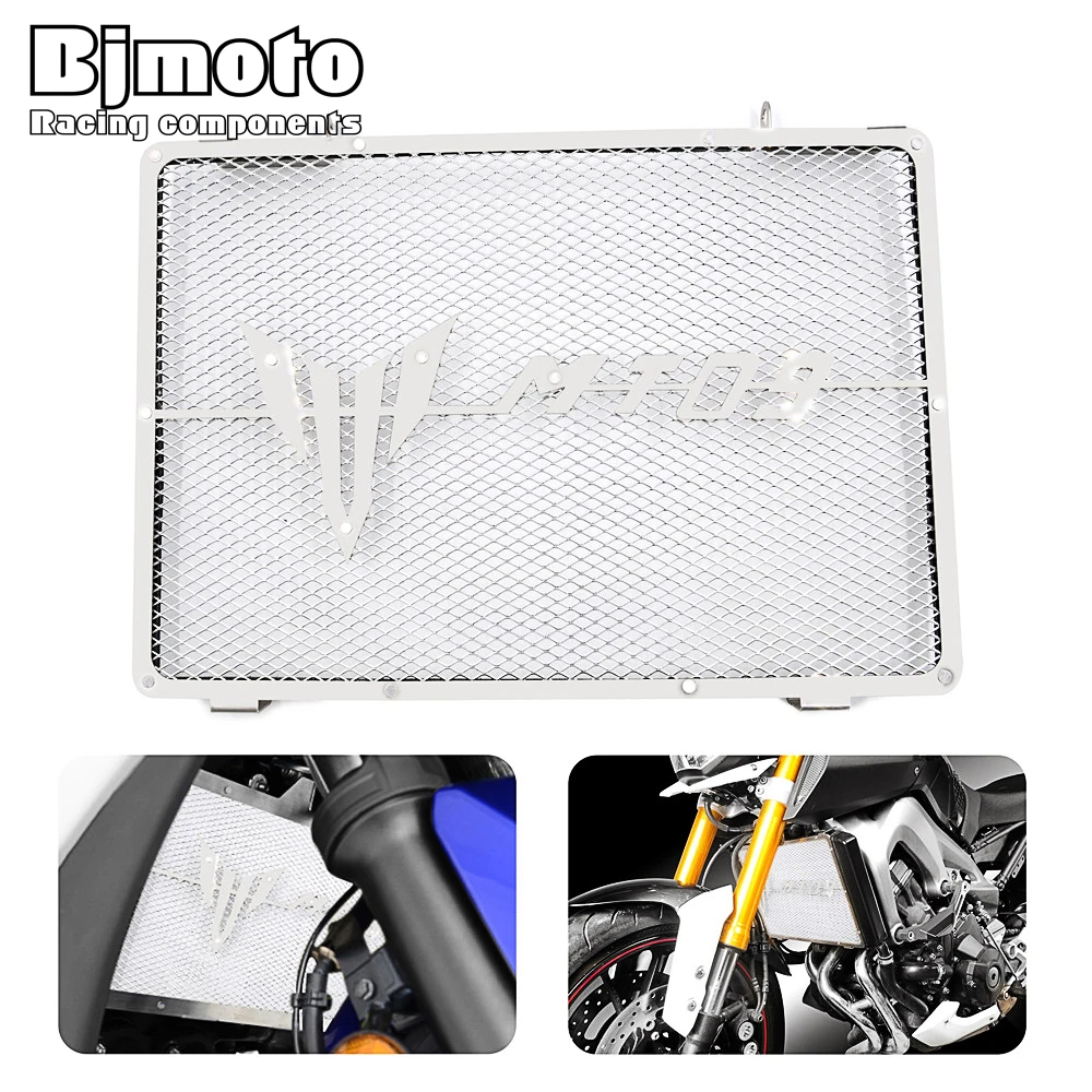 

For YAMAHA MT09 MT-09 2014 2015 2016 2017 New Motorcycle Radiator Guard Protector Grille Stainless Steel Radiators Cover