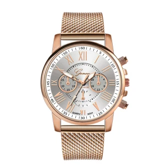 Aocad дропшиппинг нержавеющая Микки часы с изображением мыши для женщин женские часы кожа Женева кварцевые наручные часы подарок для девочек Дети - Цвет: wh