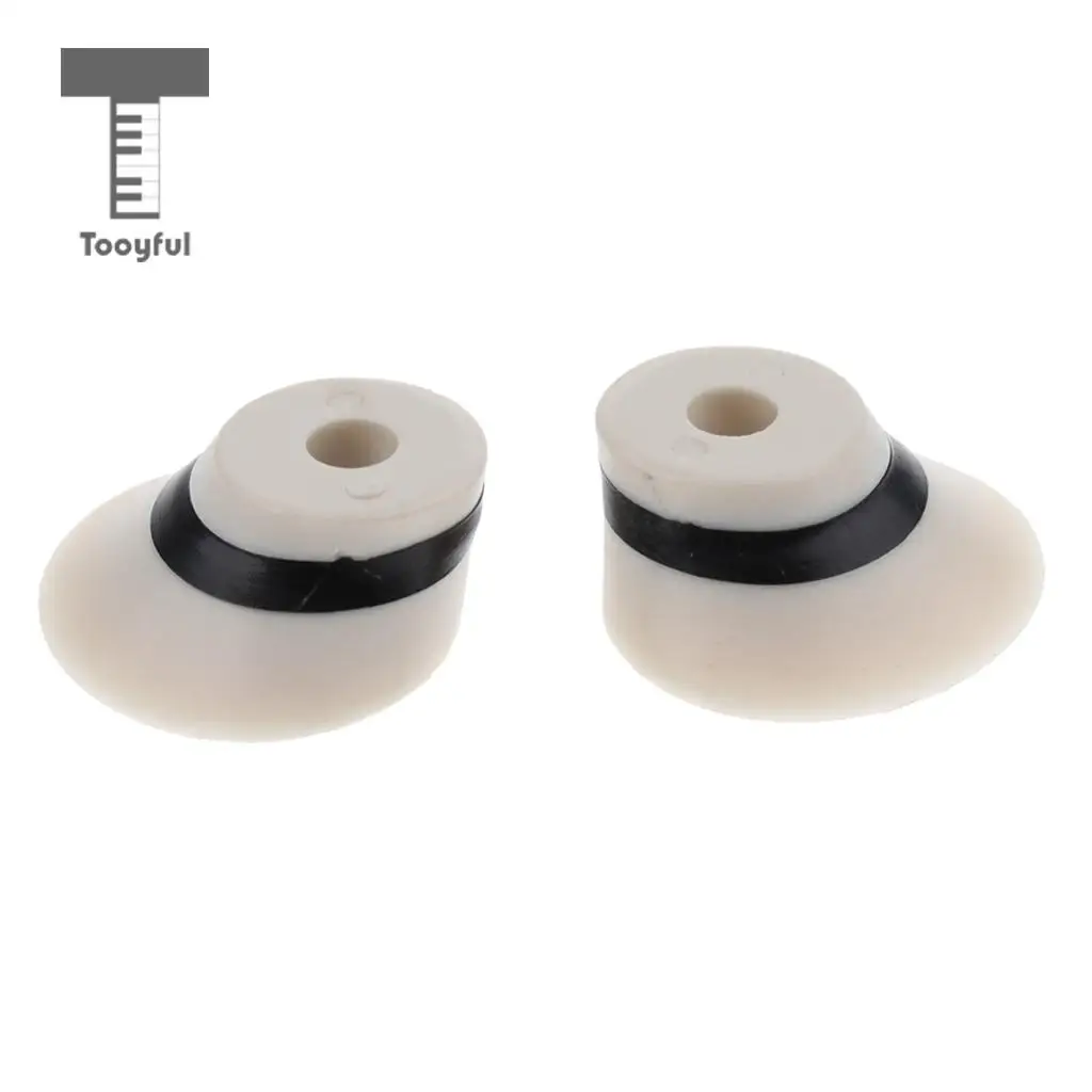 Tooyful Exquisite 2 Pieces Erhu Top Pole Heads DIY Chinese Erhus Accessory for Erhu-Player