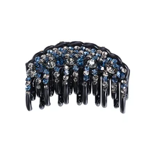 

CHIMERA Sparkly Hair Claws Artificial Crystal Acrylic Hair Jaw Clip Medium Hair Clamp Great Accessorie Hair Grip for Women