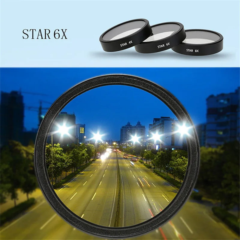 Для DJI Phantom 3 Advanced Professional для 4 камеры Gimbal Lens 4X 6X 8X Star Filter Standard|star filter|filter ndnd filter |