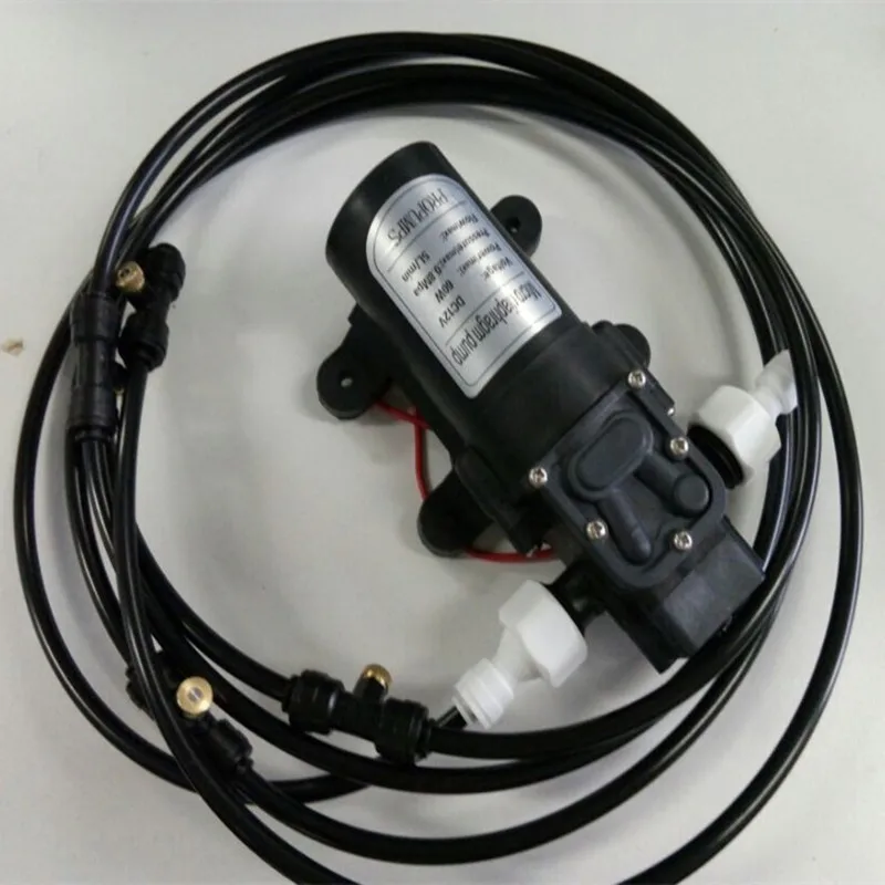 New 12VDC 160PSI High Pressure Misting Pump Booster Diaphragm Water Pump Sprayer 