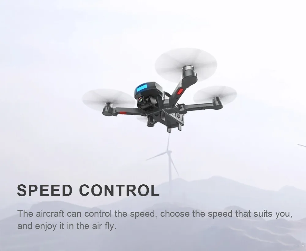 WIFI FPV Auto Follow GPS RC Racing Drone 1000M 20Mins Brushless Motor 1080P HD Camera WIFI FPV RC Quadcopter VS X8PRO B5W