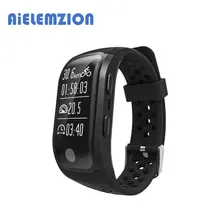 AiELEMZION S908 Bluetooth умный Браслет с gps, пульсометром, монитором сна, шагомером, фитнес-трекером для Android IOS