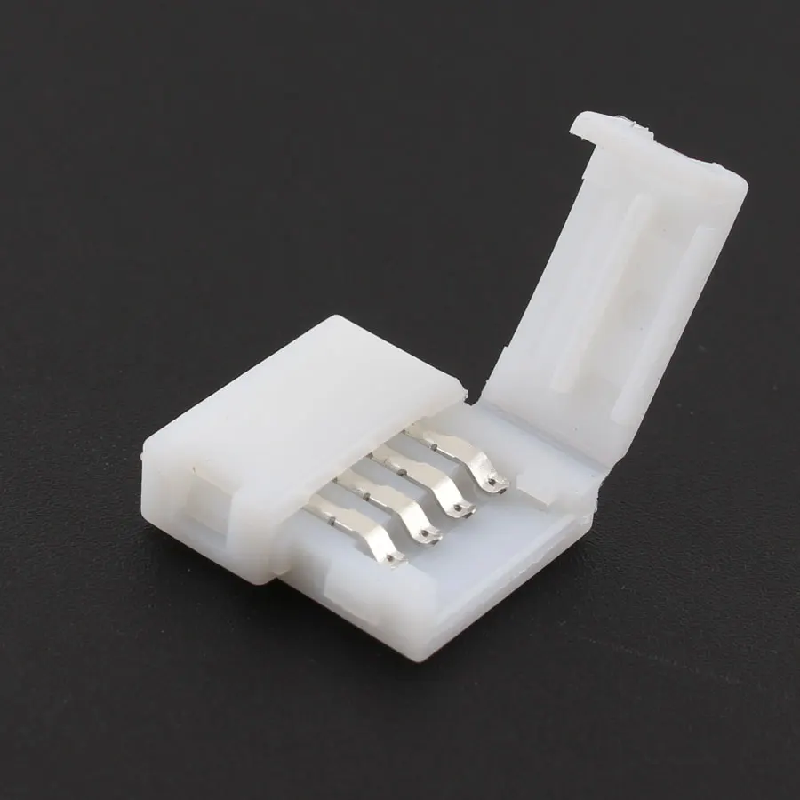 5PCS 10PCS DC 2 3 4 5 Pin Connector Single color RGB Led strip 2pin 3pin 4pin 5pin Connector For Connecting RGB RGBW LED Strip