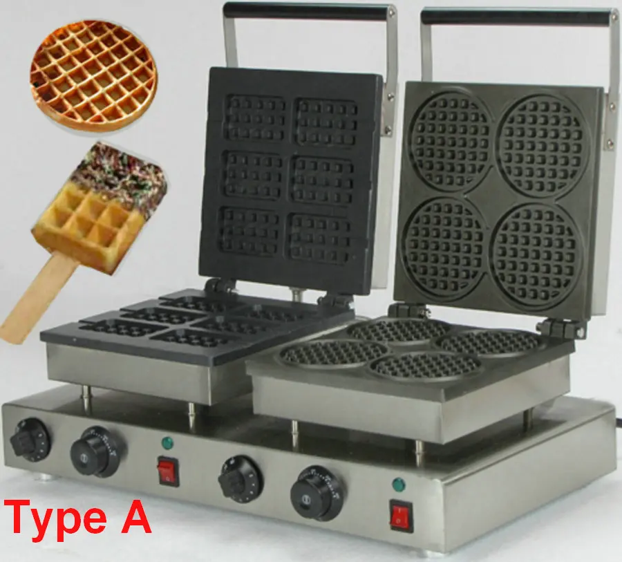Electric commercial waffle maker spain churros making machine 220v