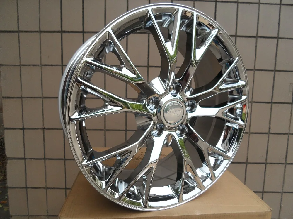 Хром 19/20 дюймов 5x120 7 шахматные колесные диски W591|rims 19 inch|rims 20 inchrims wheels |