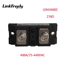 LDH3400Z High Power 1 Phase Solid State Relay 220V 400A Output 75-480VAC Input 5V 12V 24V 32V DC SSR Voltage Relay Board Switch LDH3400Z High Power 1 Phase Solid State Relay 220V 400A Output 75-480VAC Input 5V 12V 24V 32V DC SSR Voltage Relay Board Switch