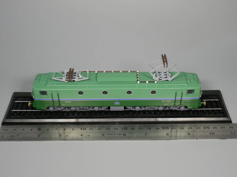 Модель в масштабе Ho Atlas 1:87 серия поездов CC 7107 1952 литый под давлением|diecast model trains|1:87