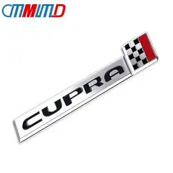 Автомобильный Стайлинг 3D металлический CUPRA эмблема-наклейка на автомобиль Автомобильный значок наклейка для Seat Leon Ibiza cupra Altea ремень Гонки