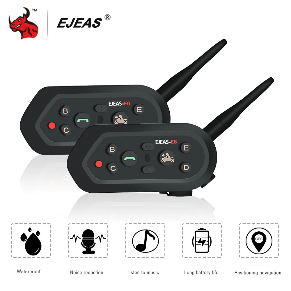 Helmet Headset Speaker Accessory Bluetooth CSR Motorcycle Intercom Interphone