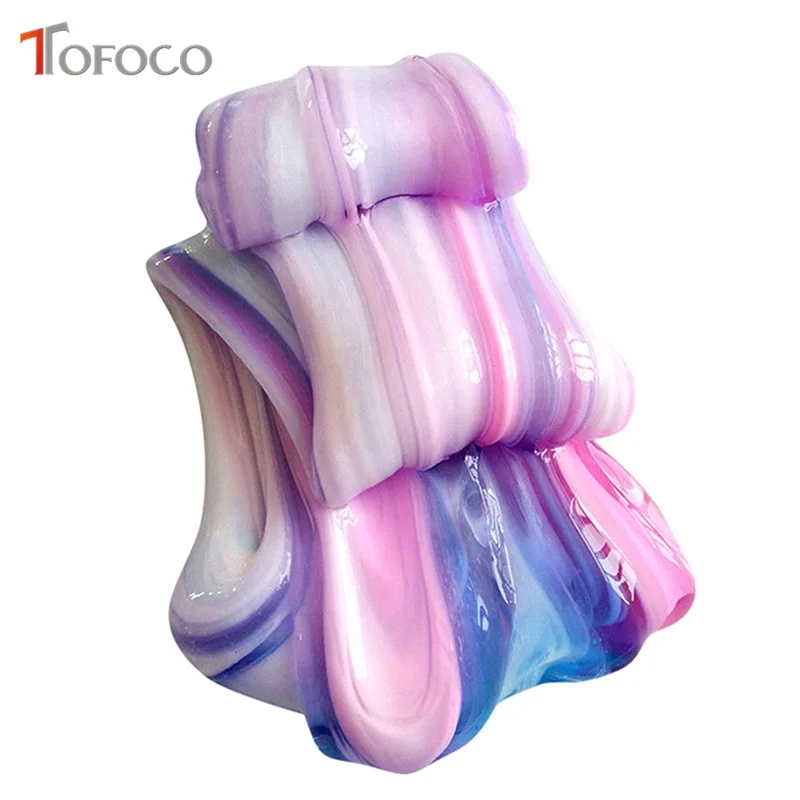 TOFOCO Multi Mixed Color Clear Slime Toys For Kids Diy Slime Box Cristal Clay Mud Lizun Dough Anti Stress Sludge Toy Plasticine TOFOCO Multi Mixed Color Clear Slime Toys For Kids Diy Slime Box Cristal Clay Mud Lizun Dough Anti Stress Sludge Toy Plasticine